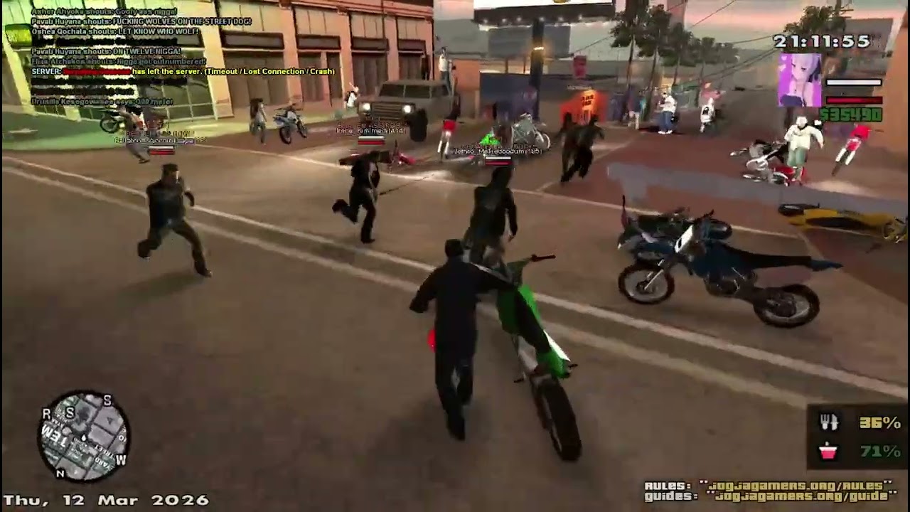 [JGRP] Kalah jumlah tetap lawan lh