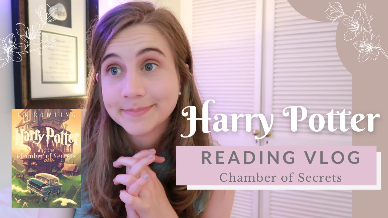 reading harry potter for the 1st time ♡ chamber of secrets vlog