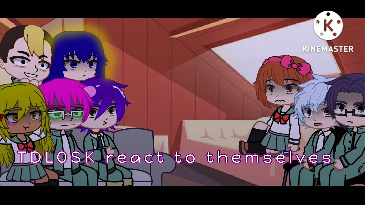 TDLOSK react to themselves|| Saiki k reaction video