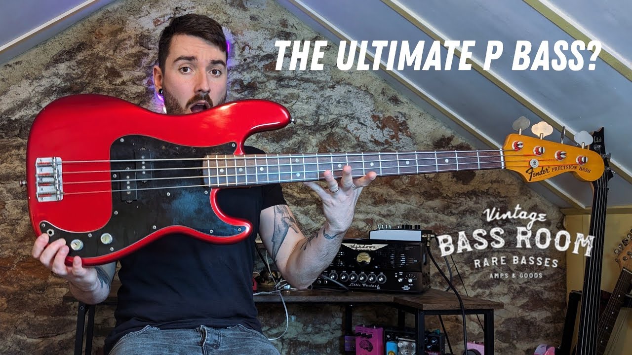 The Comfiest P Bass EVER? | 1972 Fender Precision Bass Review and Demo