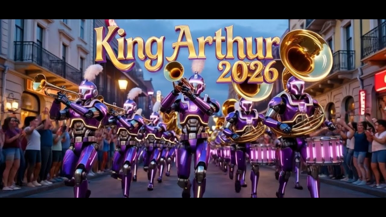 New Orleans Military and Maritime Academy - Band Sounds & Ambience - King Arthur Parade 2026