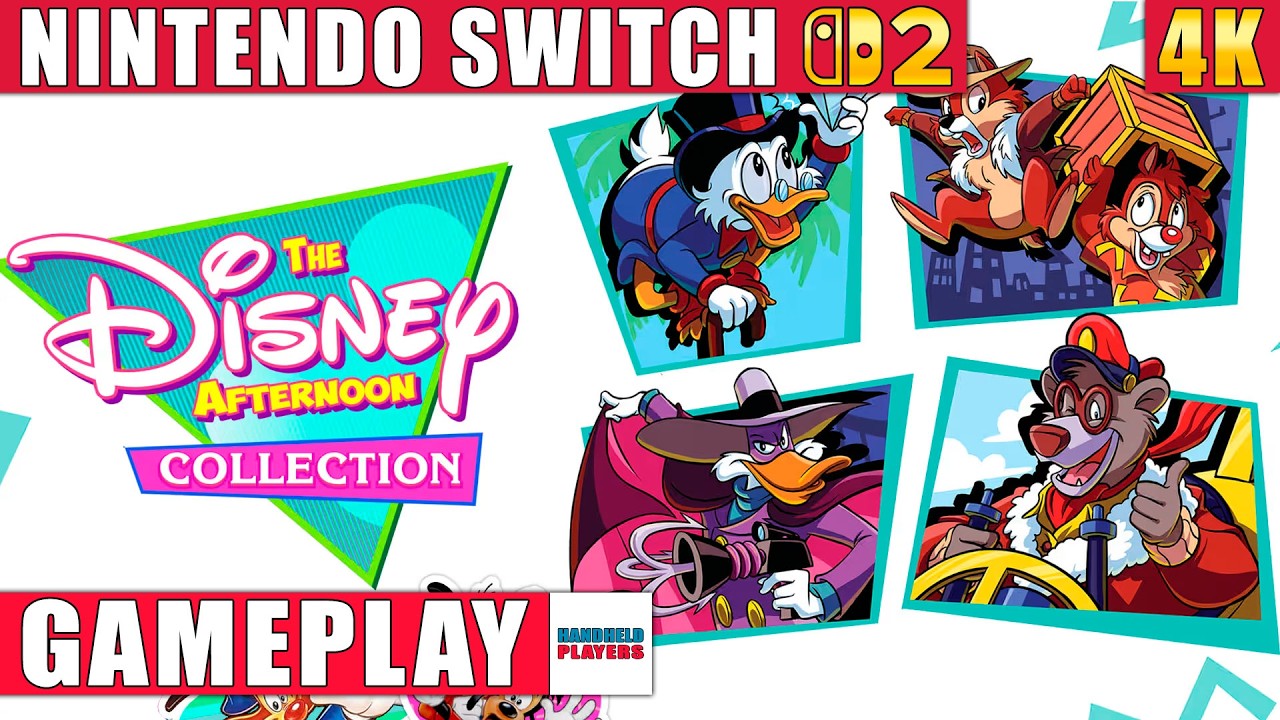 The Disney Afternoon Collection Nintendo Switch 2 Gameplay in 4K