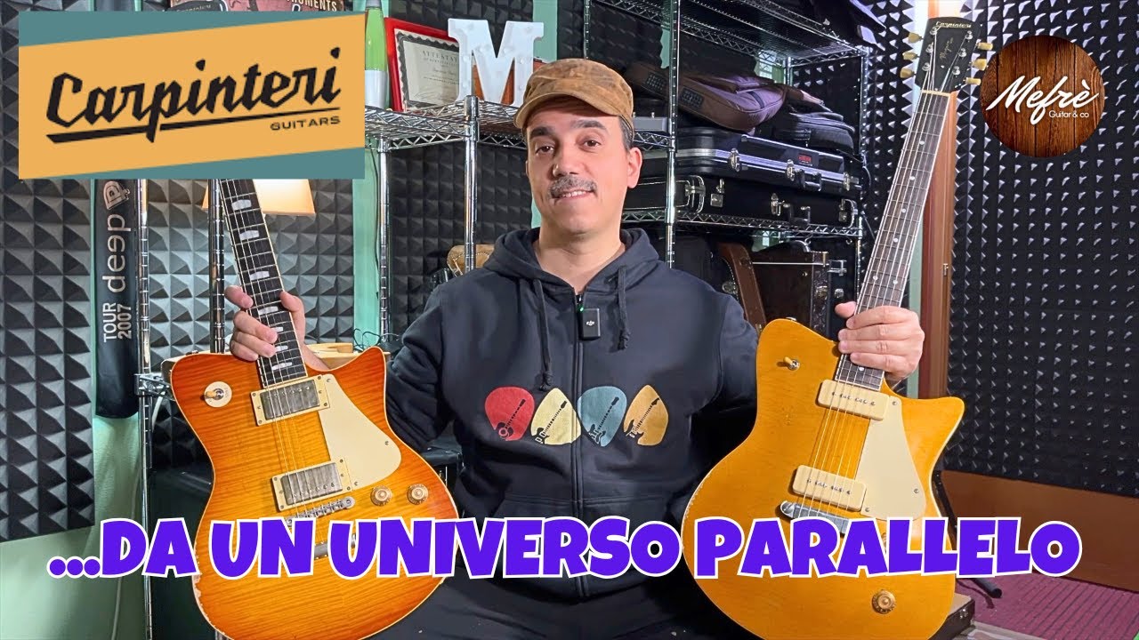 MERAVIGLIOSE Chitarre Boutique: Carpinteri Guitars - MEGARA Aged GoldTop 1955 e Aged Burst 1959