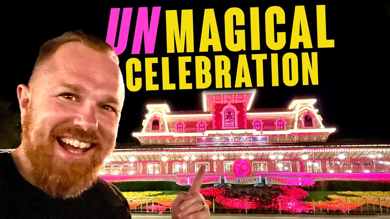 HOW DISNEY FAILED The Walt Disney World 50th Anniversary Celebration