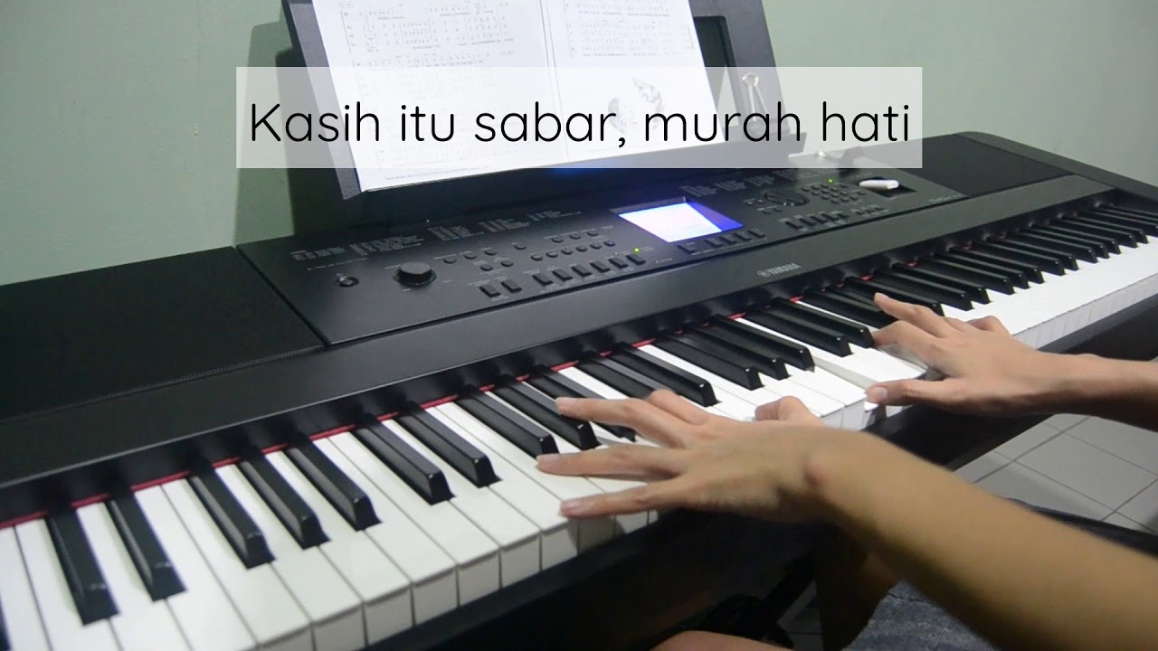 Kasih - L Putut Pudyantoro (Piano Instrumental with Lyric)