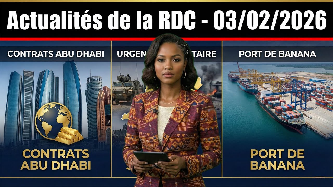 INSIDE NEWS RDC | 03/02/ 2026 | Tshisekedi et les Contrats à 10 Milliards d'Abu Dhabi