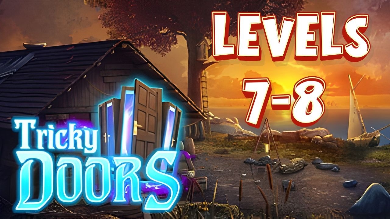 Trick Doors Levels 7- 8 FULL Walkthrough 🔴 ElenaBionGames