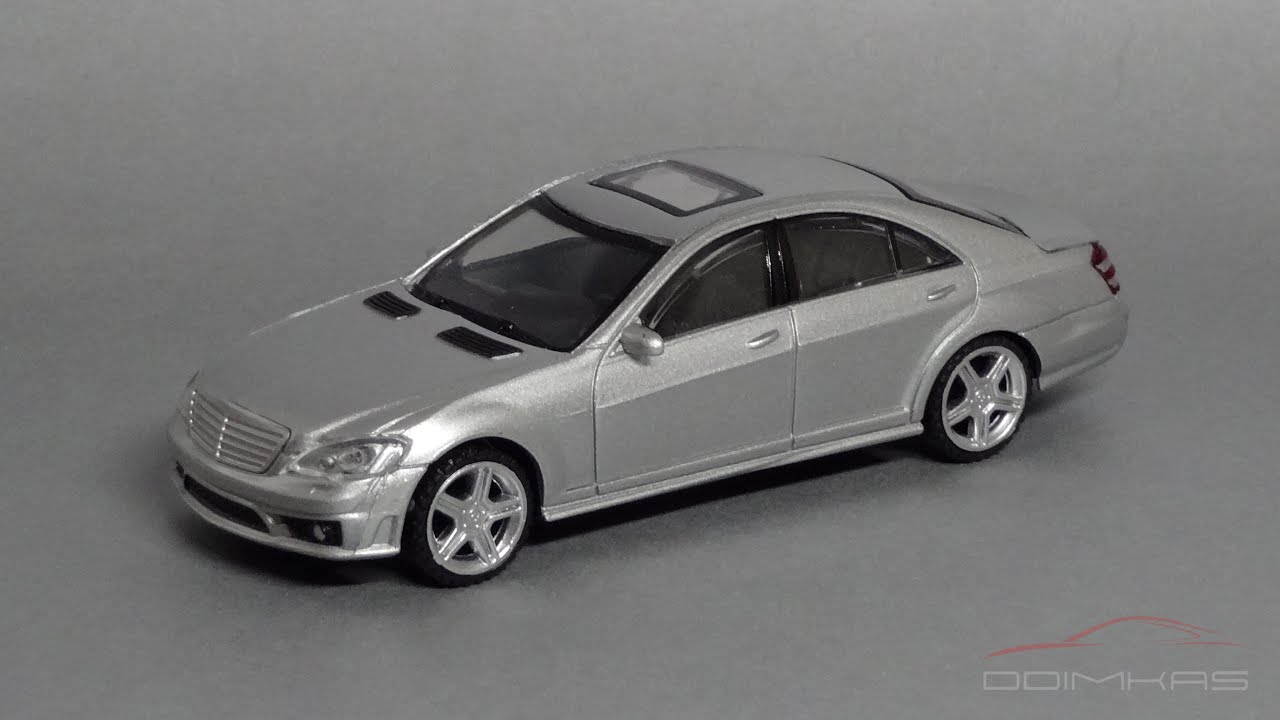 Mercedes-Benz S63 /////AMG W221 || Rastar || Масштабные модели автомобилей 1:43