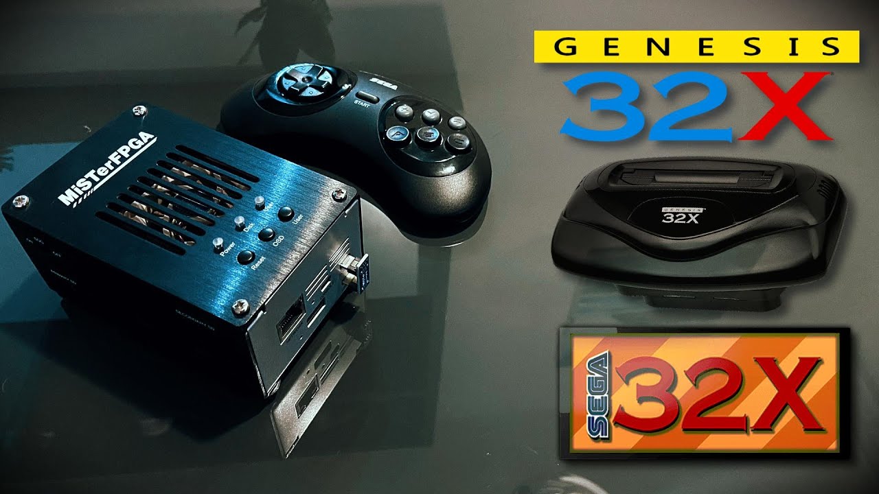 Core de Sega 32X no Mister Fpga - Melhor que o hardware original?  Review completo e dicas úteis