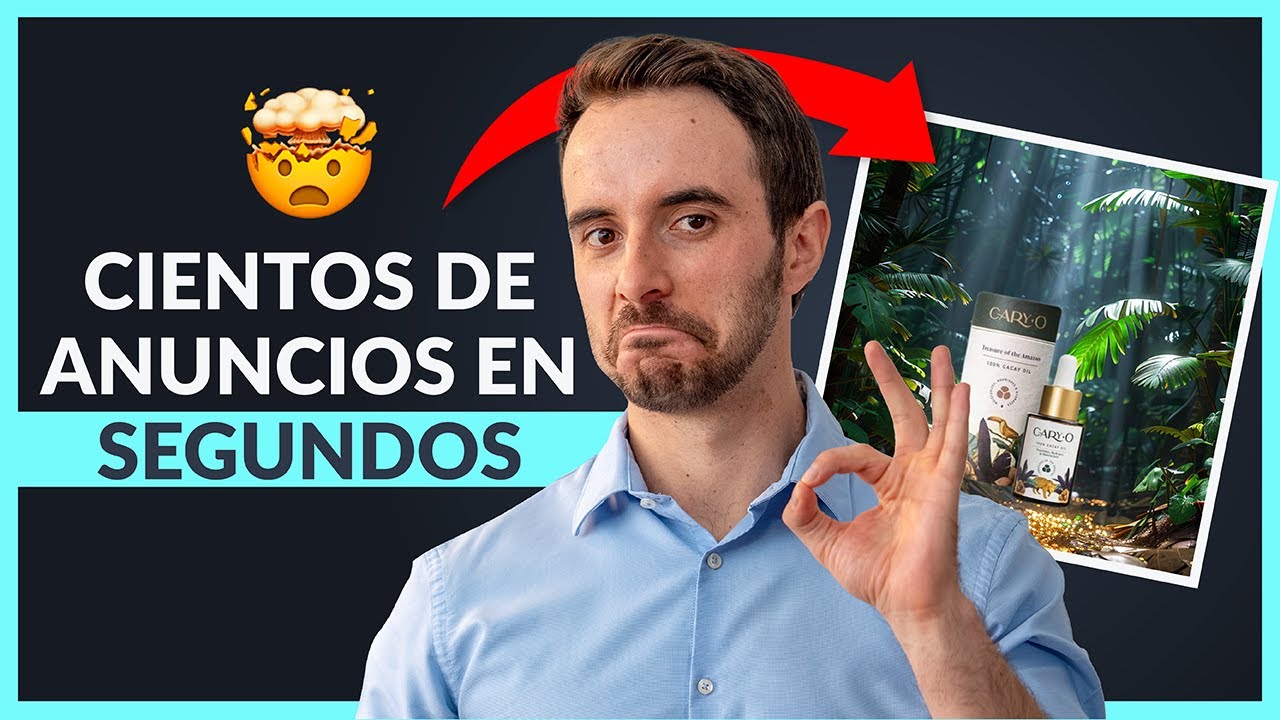 😱 Cómo crear CIENTOS de ANUNCIOS usando INTELIGENCIA ARTIFICIAL  ► Midjourney + Facebook Ads