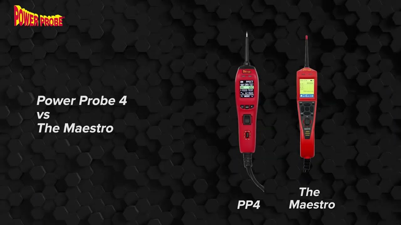 What is the difference between the Power Probe 4 and the Power Probe The Maestro