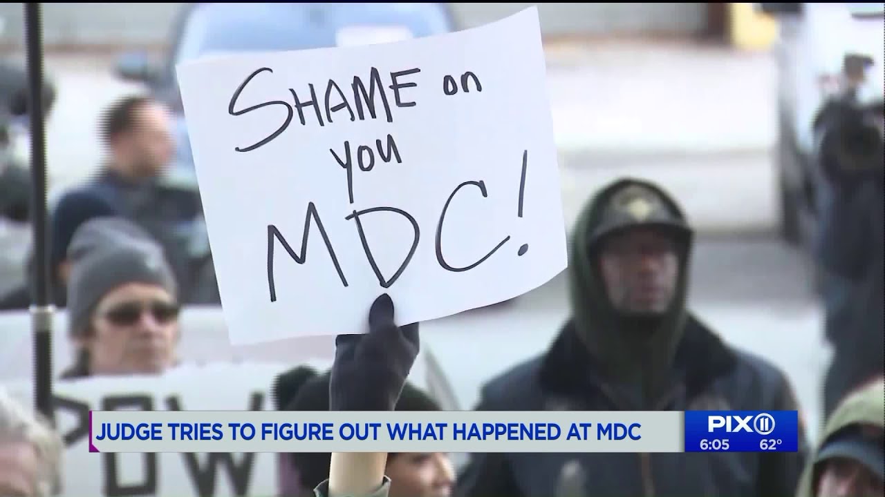 Judge tries to figure out what happened at Metropolitan Detention Center in Brooklyn