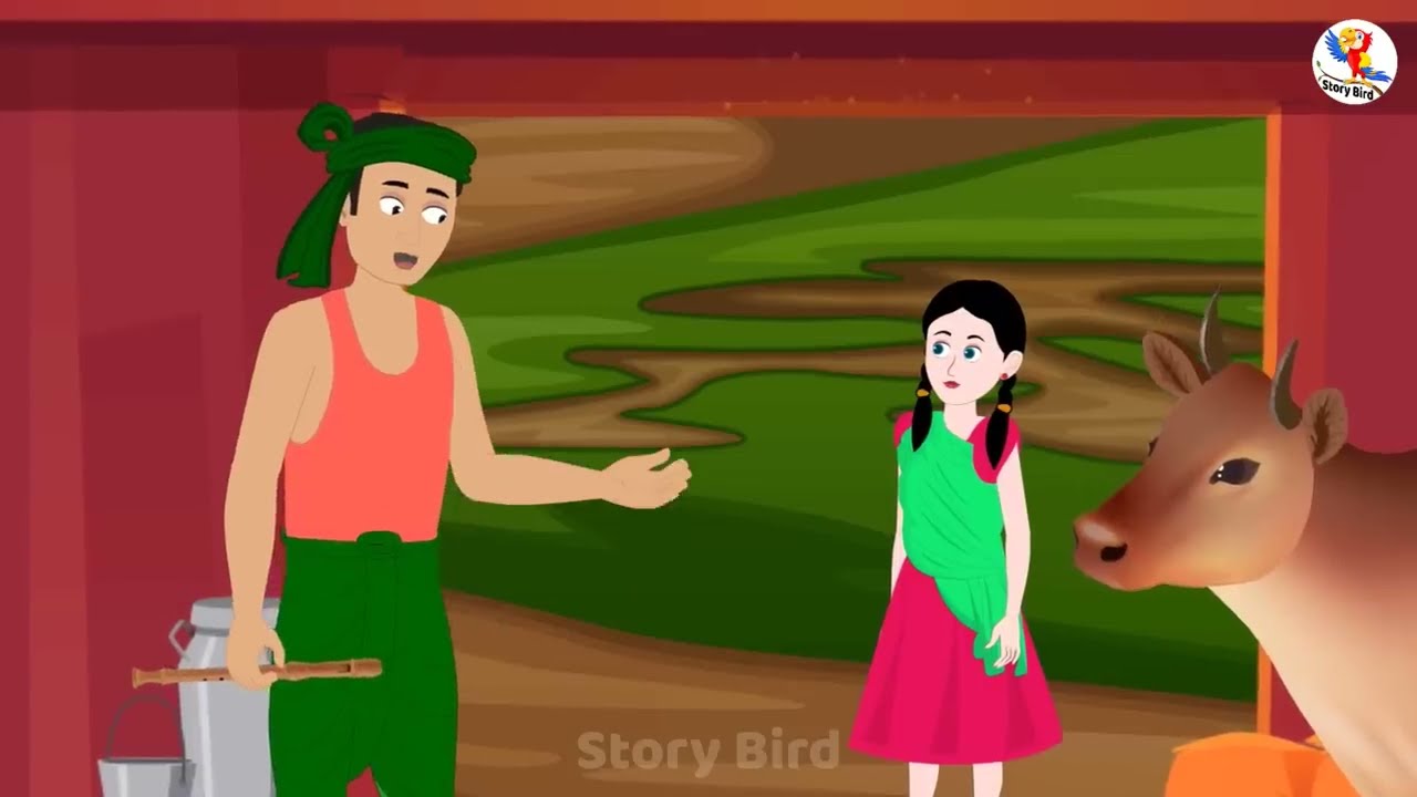 রাখালের জাদুর বাঁশি | Rakhaler Jadur Basi | Bengali Fairy Tales Cartoon | Bhuter Golpo | Story Bird