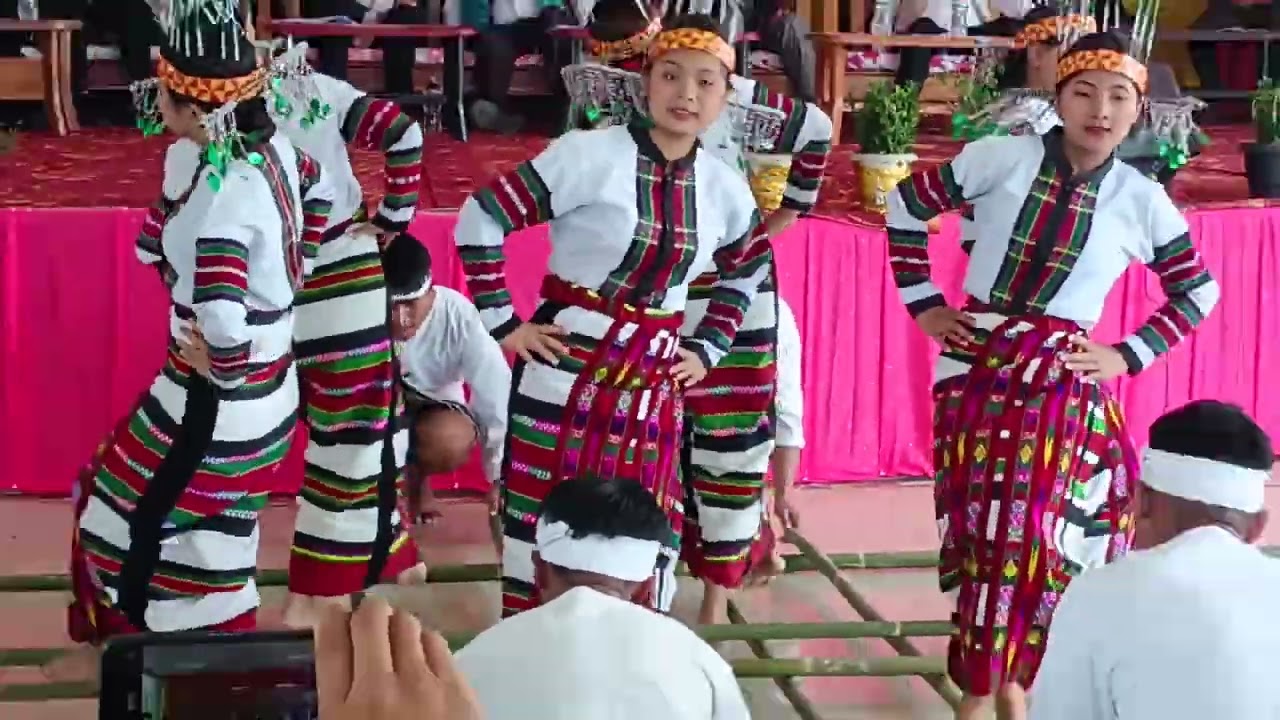 Thangram cultural meet 2026 || Bamboo dance // MZP