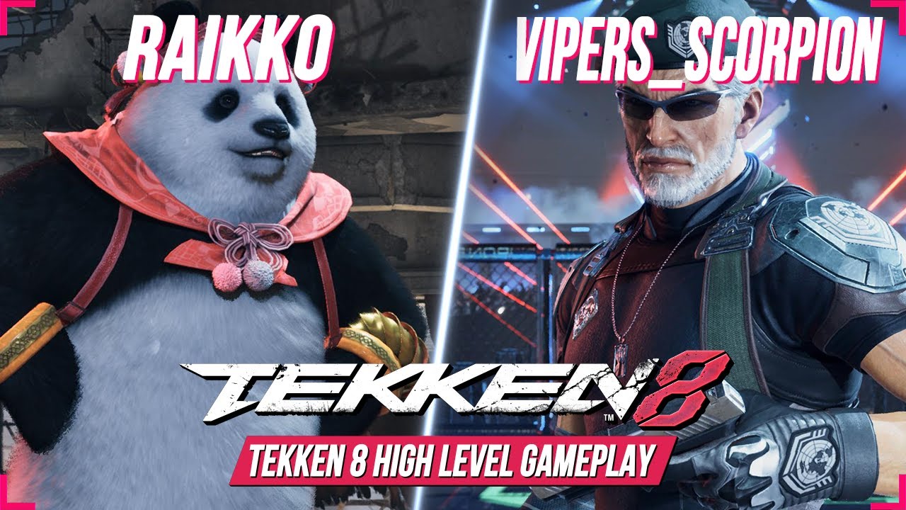 TEKKEN 8 ⚡ RaiKKo (PANDA) против VIPERS Scorpion (VICTOR)⚡ Лучший высокоуровневый рейтинговый мат...