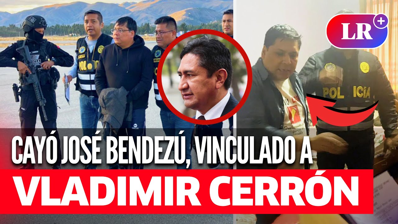 Los DINÁMICOS del CENTRO: capturan a JOSÉ BENDEZÚ, exintegrante de PERÚ LIBRE, en Huancayo | #LR