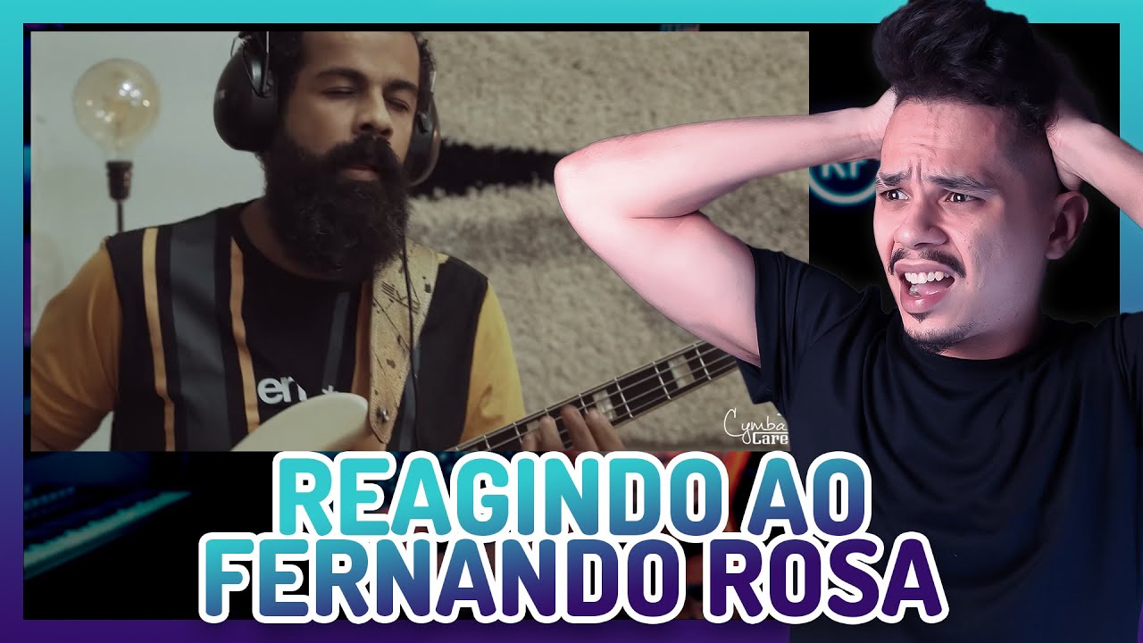 REAGINDO AO FERNANDO ROSA | React Baixista BR @Fernando Rosa