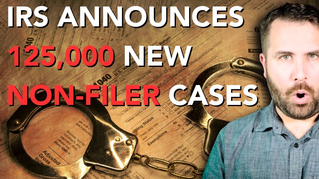 BAD NEWS: IRS Announces 125,000 New NON-FILER CASES...CP59s GOING OUT!