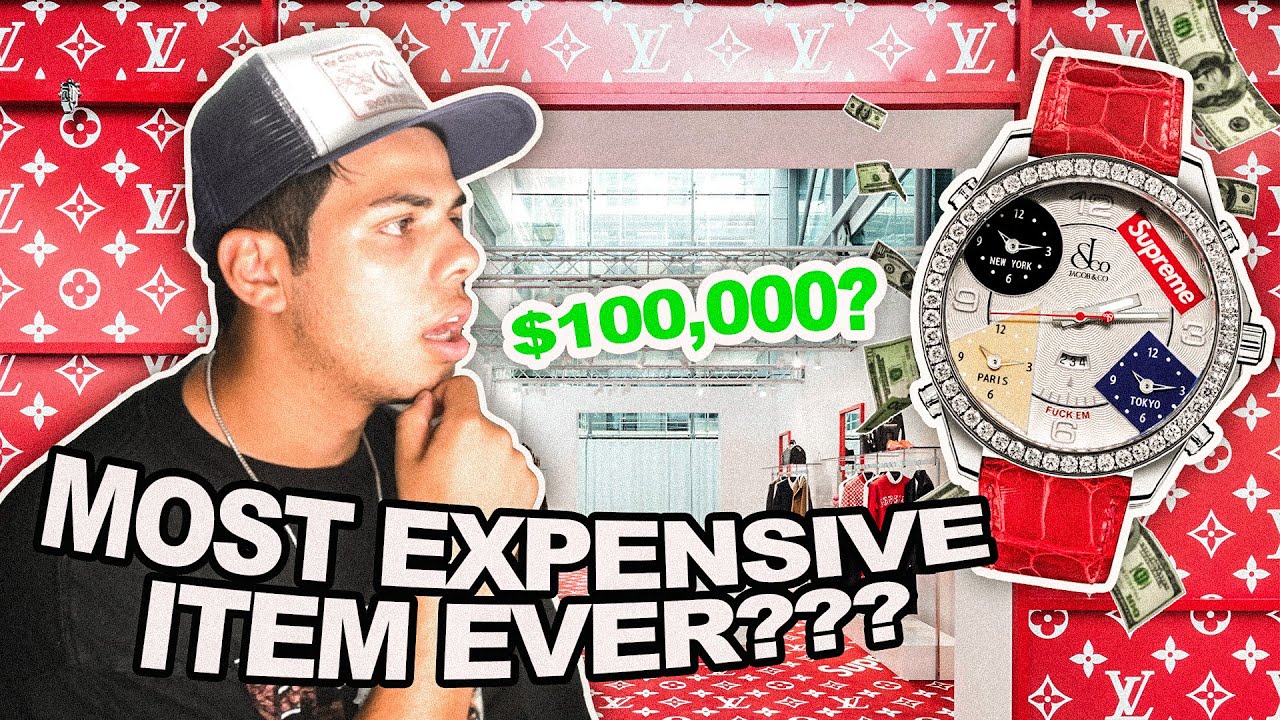 IS THIS MOST EXPENSIVE SUPREME ITEM EVER!!?? (FW2020 LOOKBOOK REACTION)