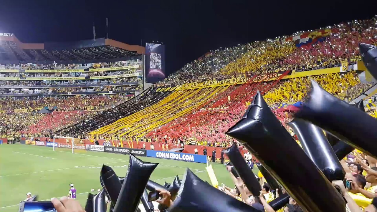 BARCELONA DE AMERICA!!! Asi lo recibió su hinchada al Idolo en copa libertadores ( 4k UHD )