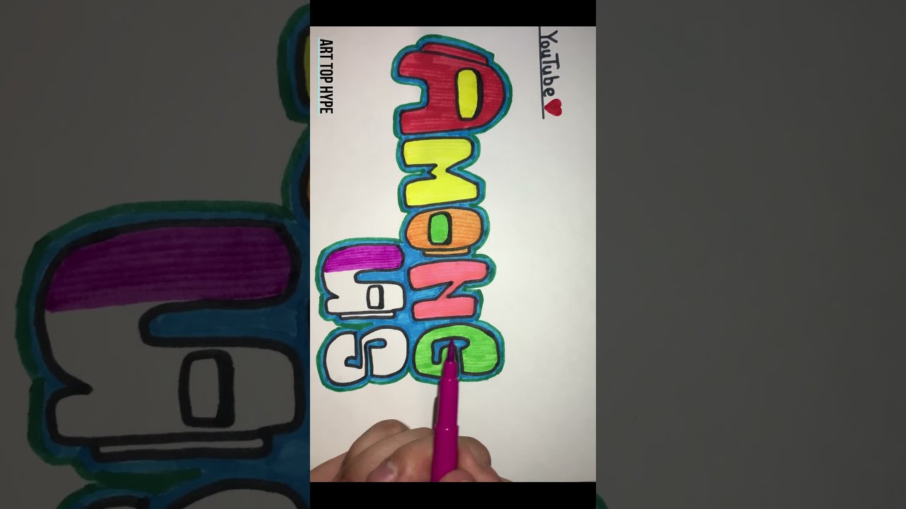 РИСУЕМ AMONG US 2021 | How to draw 