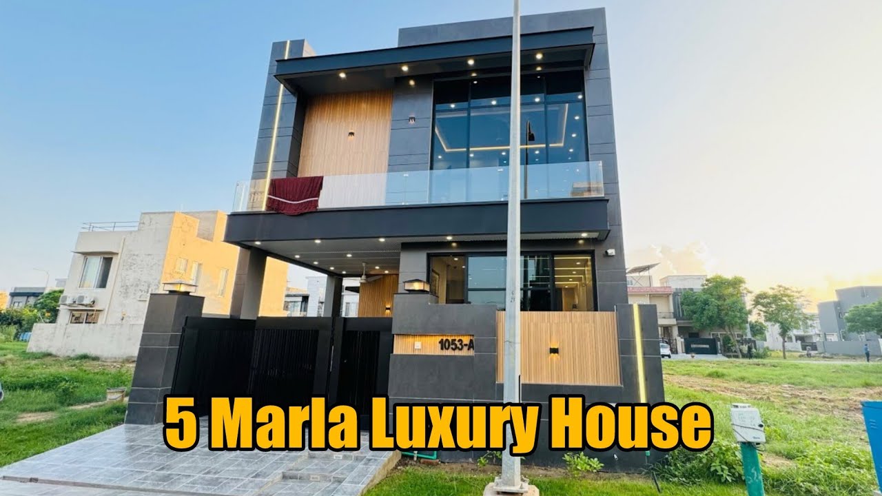 5 Marla Modern House for Sale in DHA Phase 9 Lahore | Brand New & Prime Location