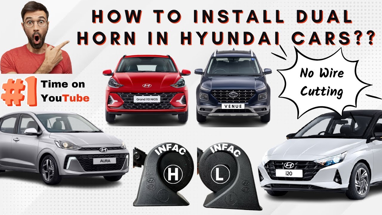 😎 First time on YouTube - Proper Connector For Hyundai Creta Original Horns | Hyundai Horn Connector