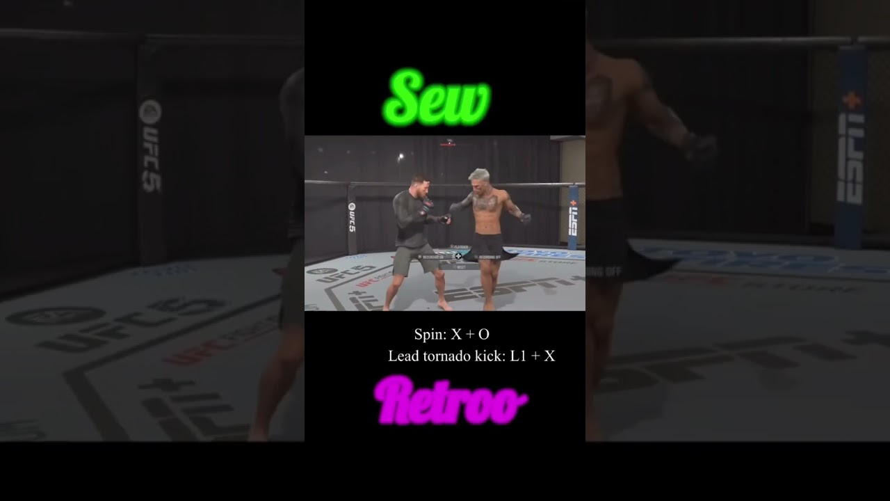 Lead Tornado Kick Tutorial | UFC 5 🌪️ 