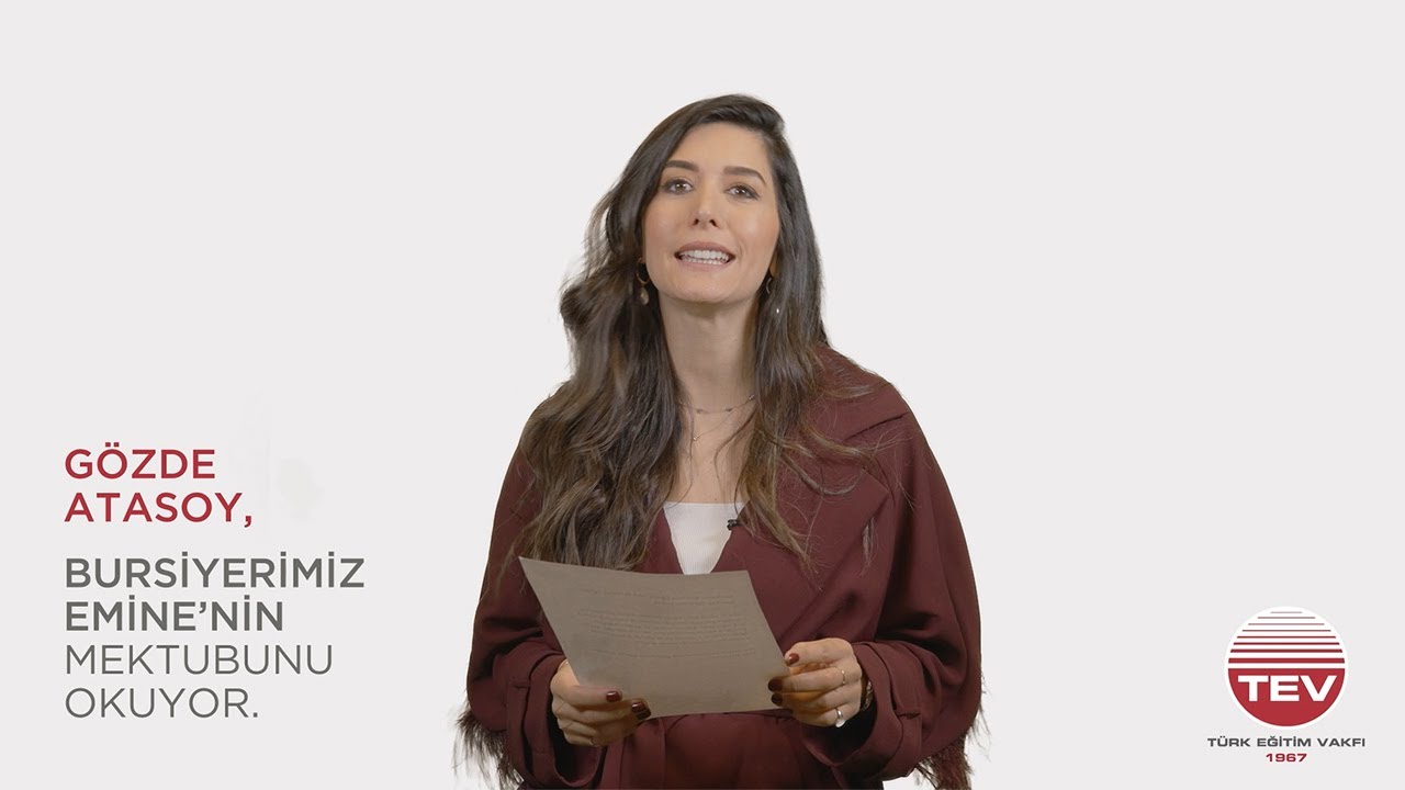 Eğitim Fakültesi bursiyerimiz Emine’nin hikayesini Gözde Atasoy’dan dinleyelim!