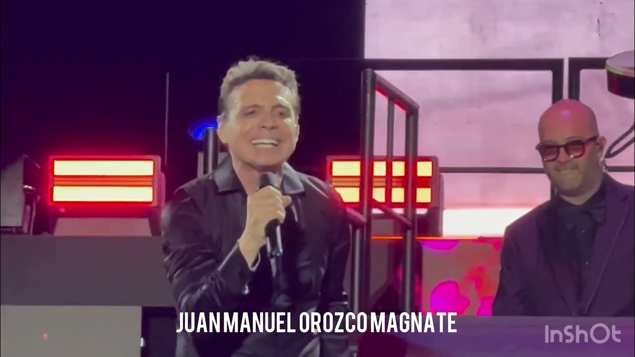 CIERRE TOUR MUNDIAL LUIS MIGUEL No Me Puedes Dejar Así Medley  BAARGENTINA CAMPO DE POLO  18 12 24