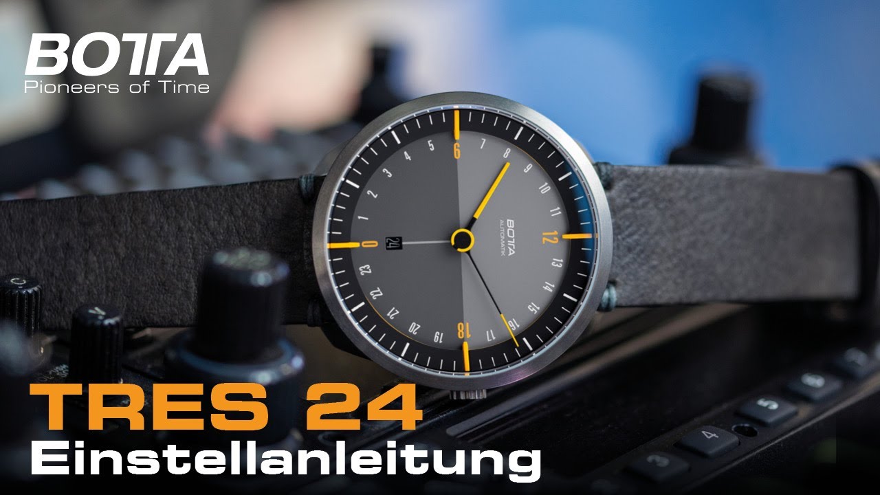 Botta-Design TRES 24 Einstellanleitung