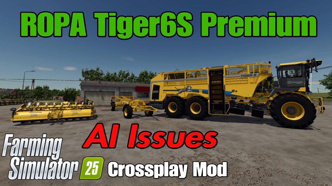 ROPA Tiger6S Premium / FS25 Crossplay mod