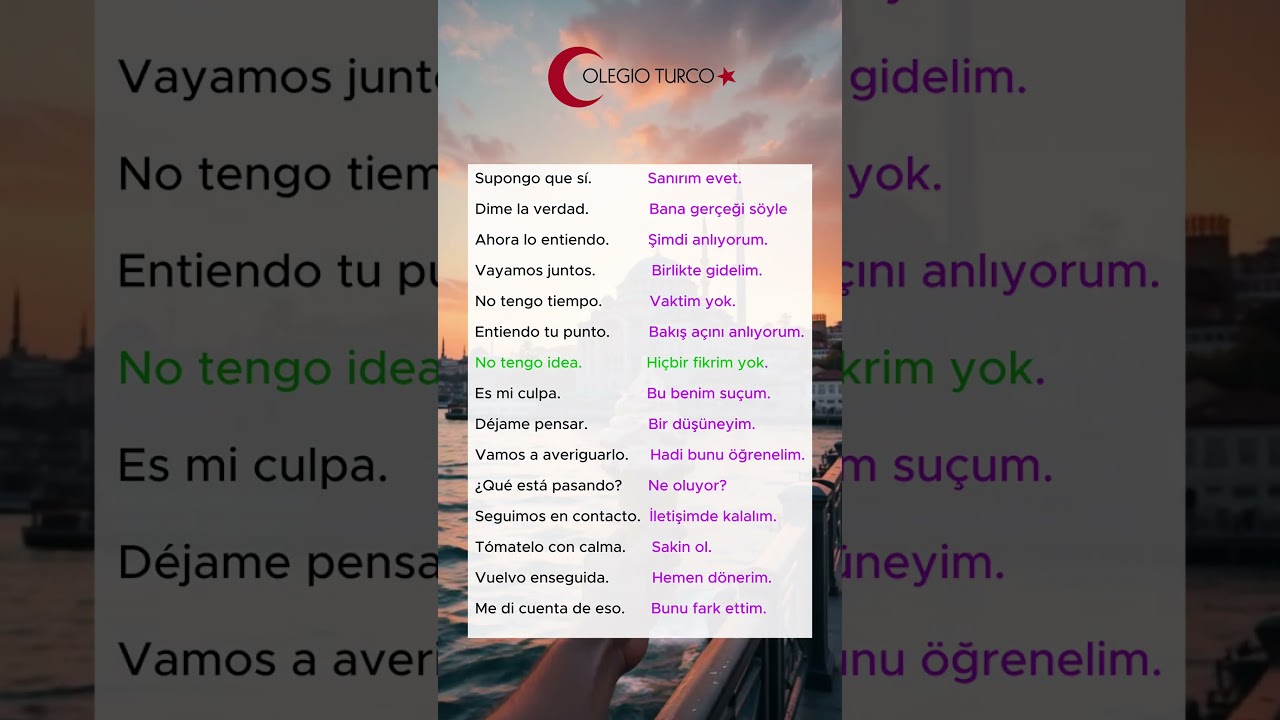 Aprender turco