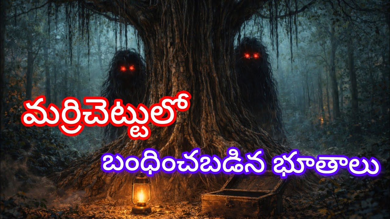మర్రిచెట్టులో బంధించబడిన భూతాలు | భద్రకాళి అడవి రహస్యం | Telugu Horror Story