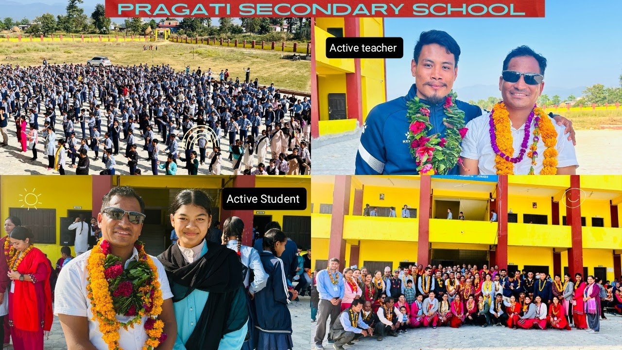 Pragati Model Secondary School | PT Training | |Special Program | | Harish Oli | |