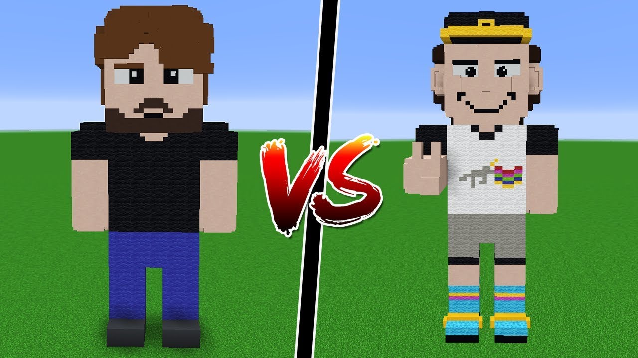 Batalha de Construção: JAZZGHOST NA VIDA REAL VS SPOK NA VIDA REAL!