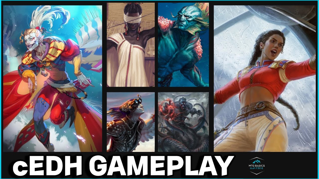 Can These Decks Survive The Chaos? cedh gameplay - Kefka v Sisay v Tymna-Malcolm v Tevesh-Thrasions