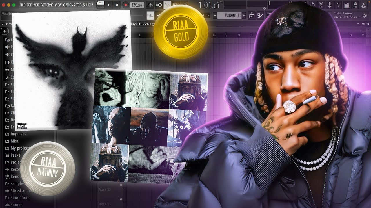 making a hard beat for rich amiri from scratch | fl studio