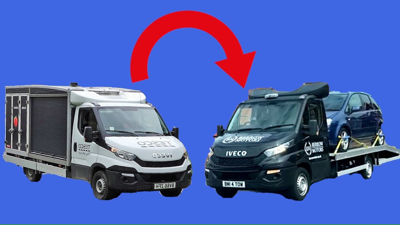 Можно ли использовать фургоны Tesco Iveco для эвакуации? Мой опыт!