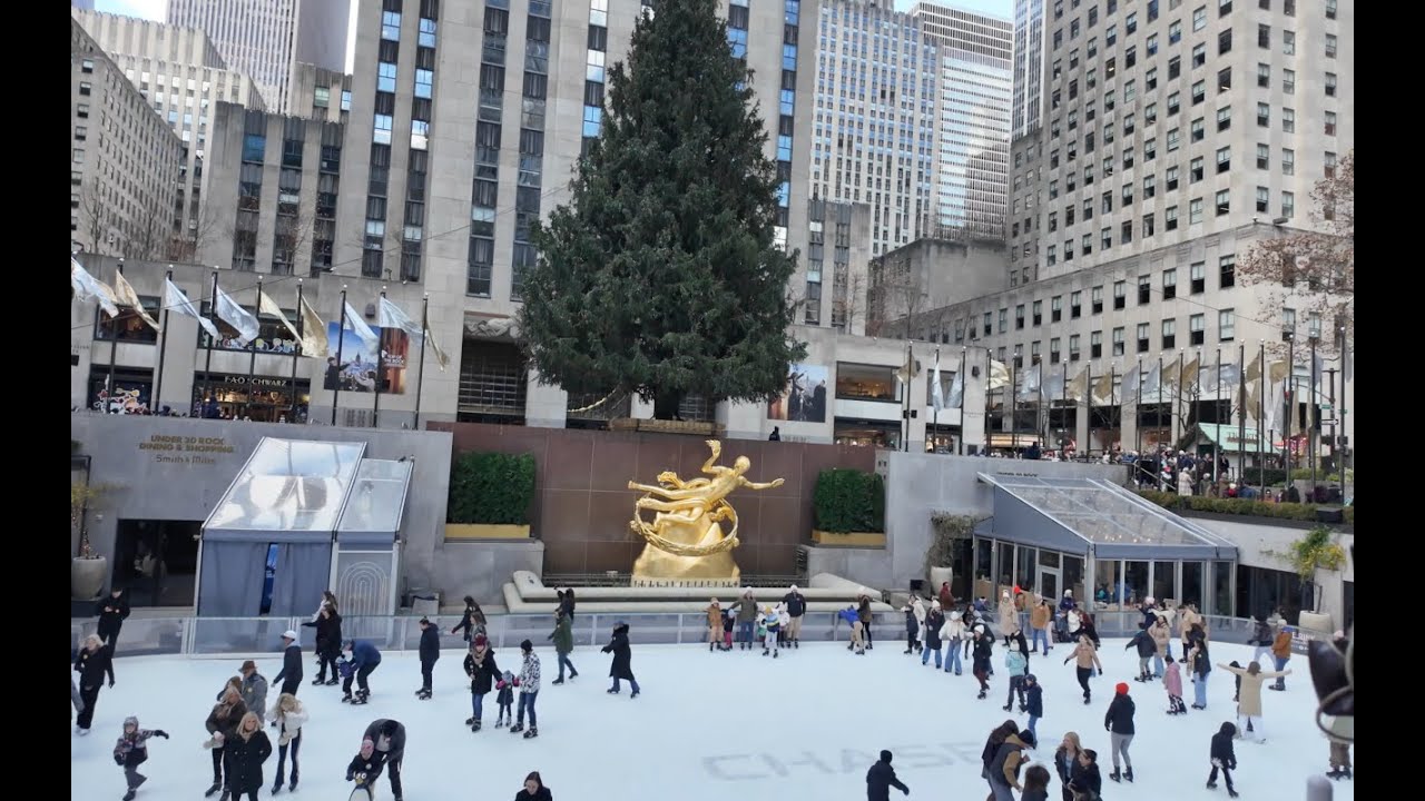 #92 Seaport and Midtown Christmas - New York City (4K UHD VIDEO)