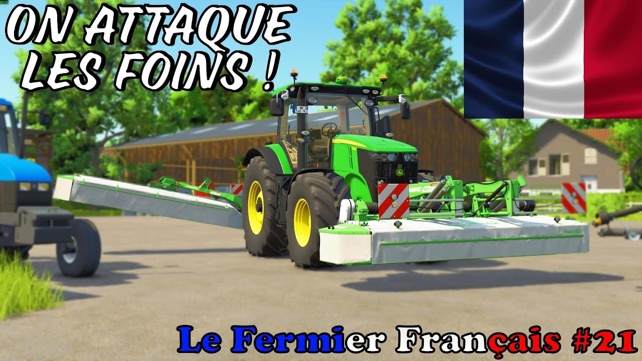 FS25| Le Fermier Français #21| On attaque les Foins !