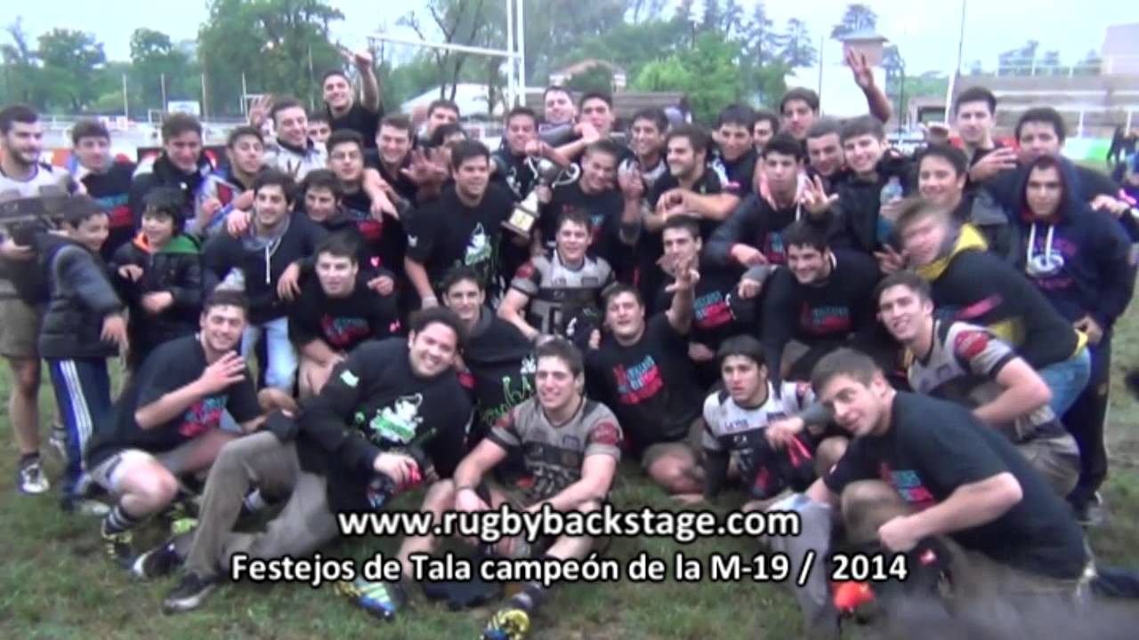 Rugby Backstage HD / Festejos de Tala campeón de la M-19 / 2014