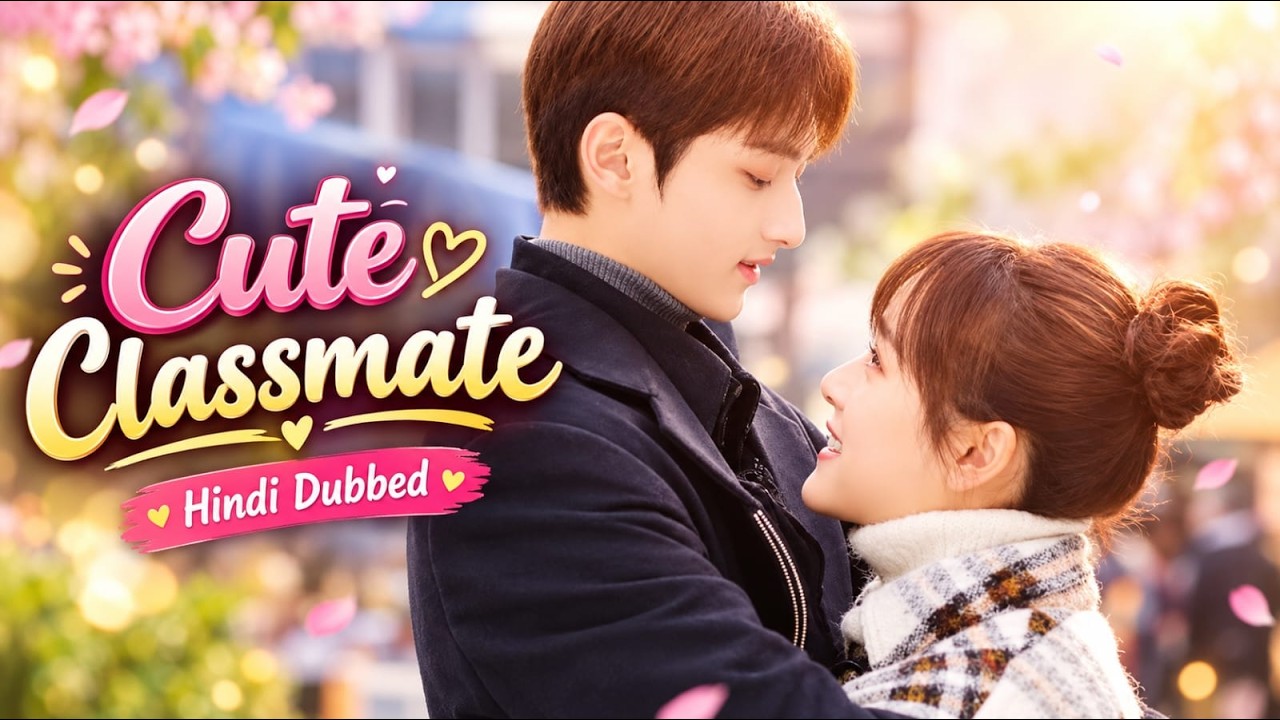 Cute Classmate|Full Movie|Hindi Dubbed|New Chinese Drama|#cdrama #cdramaclips #chinesedrama