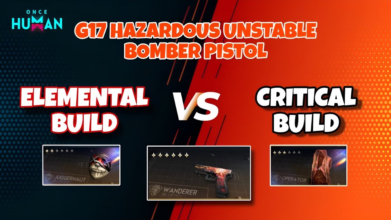 Crit vs Elemental - ft. G17 Hazardous Unstable Bomber Pistol
