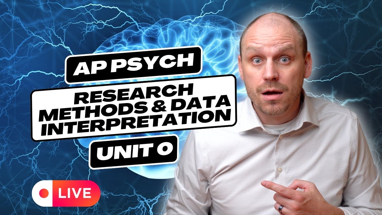 AP Psychology LIVE REVIEW | Unit 0: Research Methods & Data Interpretation