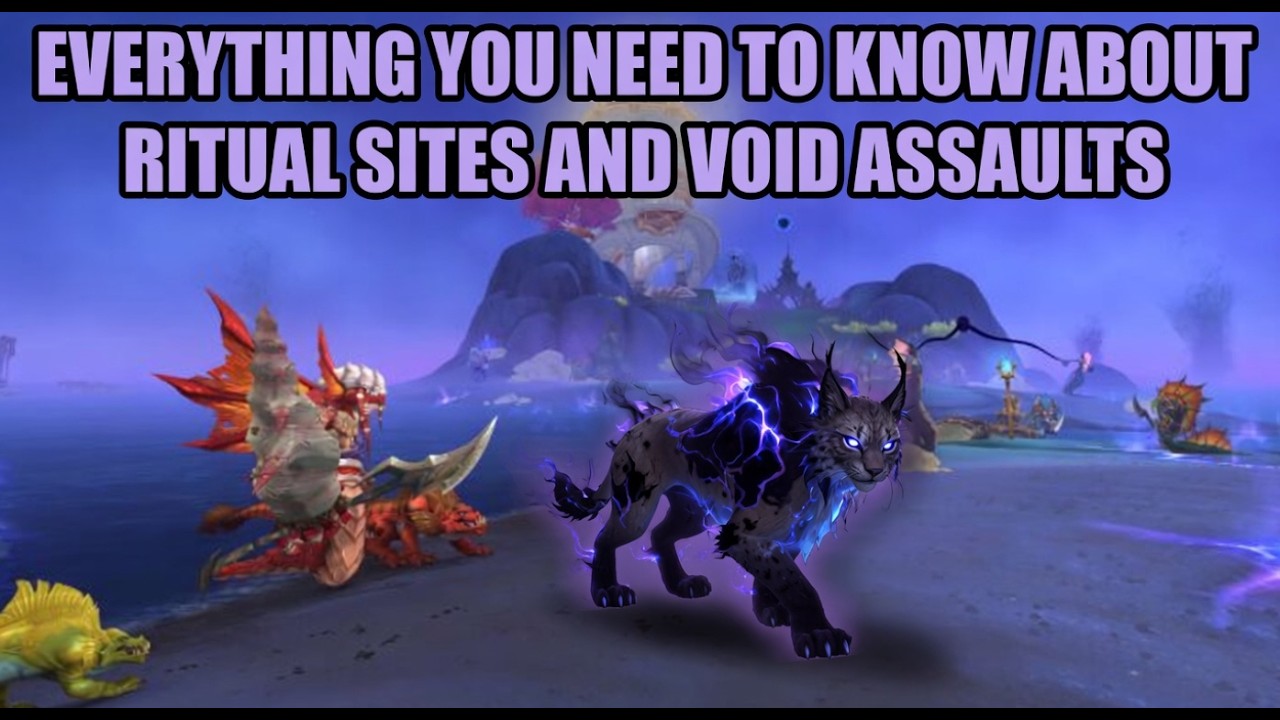 Ritual Sites, Void Assaults, a quick everything guide on them! #warcraft #wow #midnight #mounts
