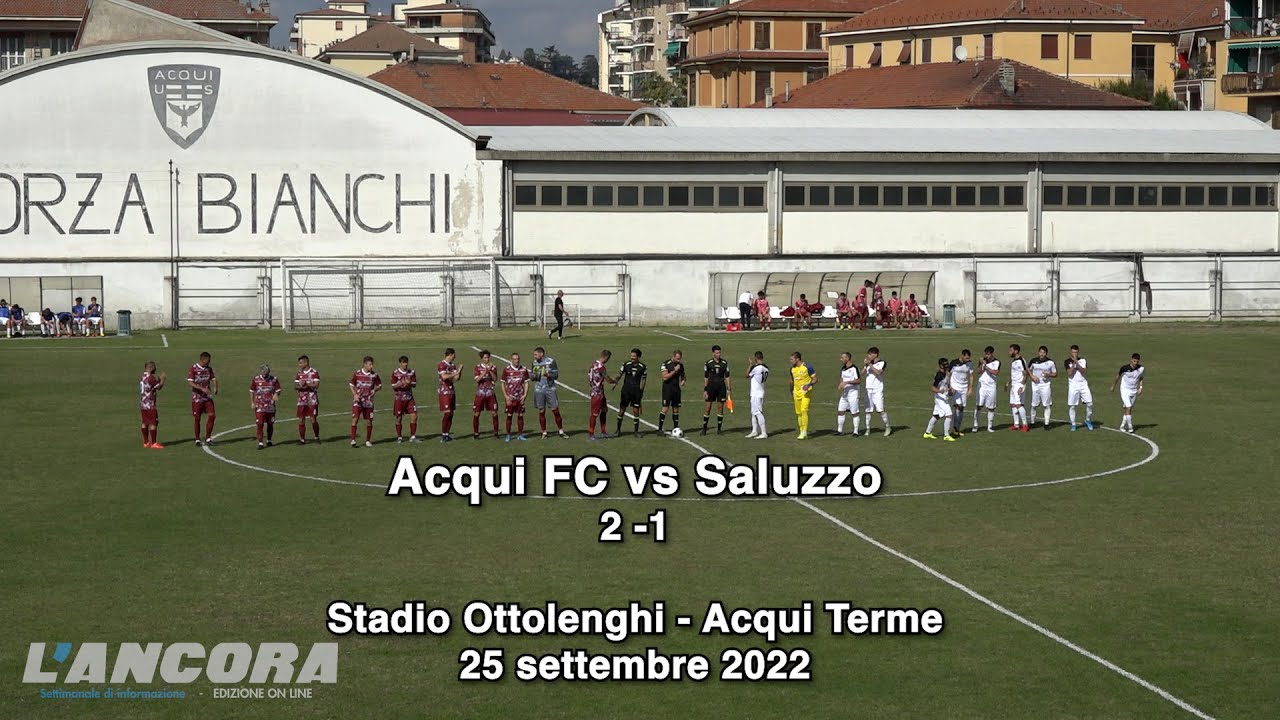 Calcio - Acqui FC vs Saluzzo 2-1