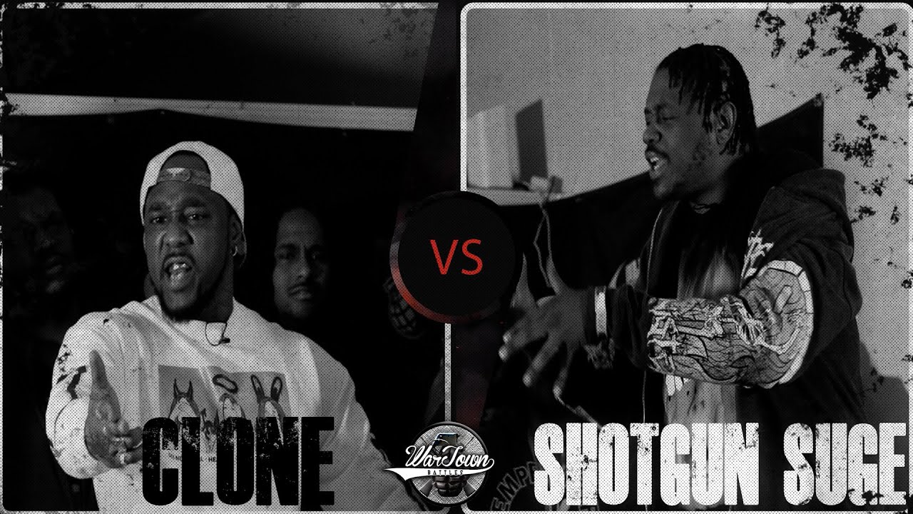 Shotgun Suge vs Clone| Rap Battle