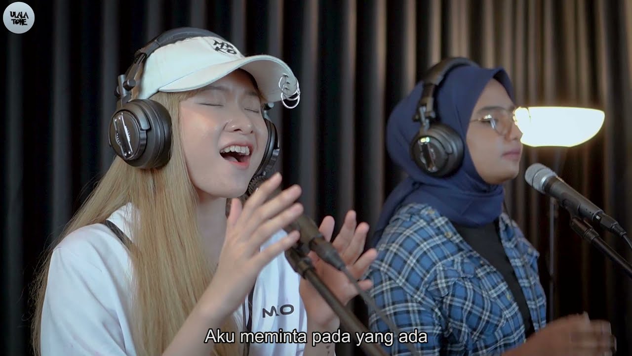 PURNAMA MERINDU || SITI NURHALIZA - COVER & LIRIK - SALLSA BINTAN & KANIA MONIKA