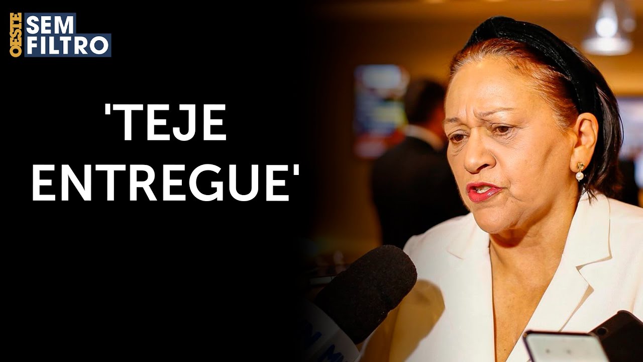 Governadora petista inaugura cano no Rio Grande do Norte: 'Teje entregue'